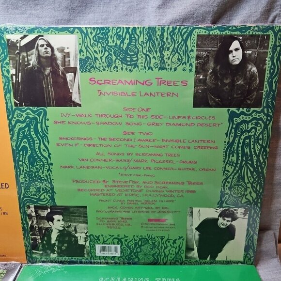 Lot of 4 Screaming Trees Records (New): Invisible Lantern, Buzz Factory, Even If - Picture 7 of 9
